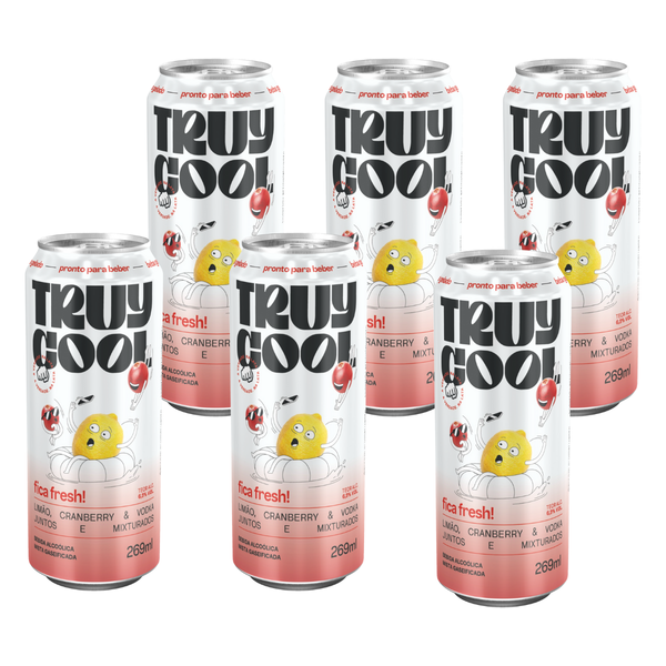Truy Cool fica fresh! -  limão, cranberry & vodka juntos e mixturados