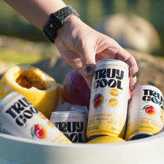 Truy Cool concentra e vai! manga maracujá & vodka juntos e mixturados